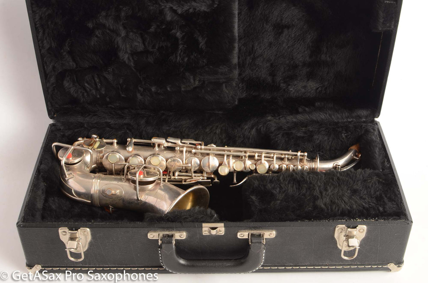 Conn New Wonder 1 Curved Soprano Original Silver 102607 Good Pads High F!