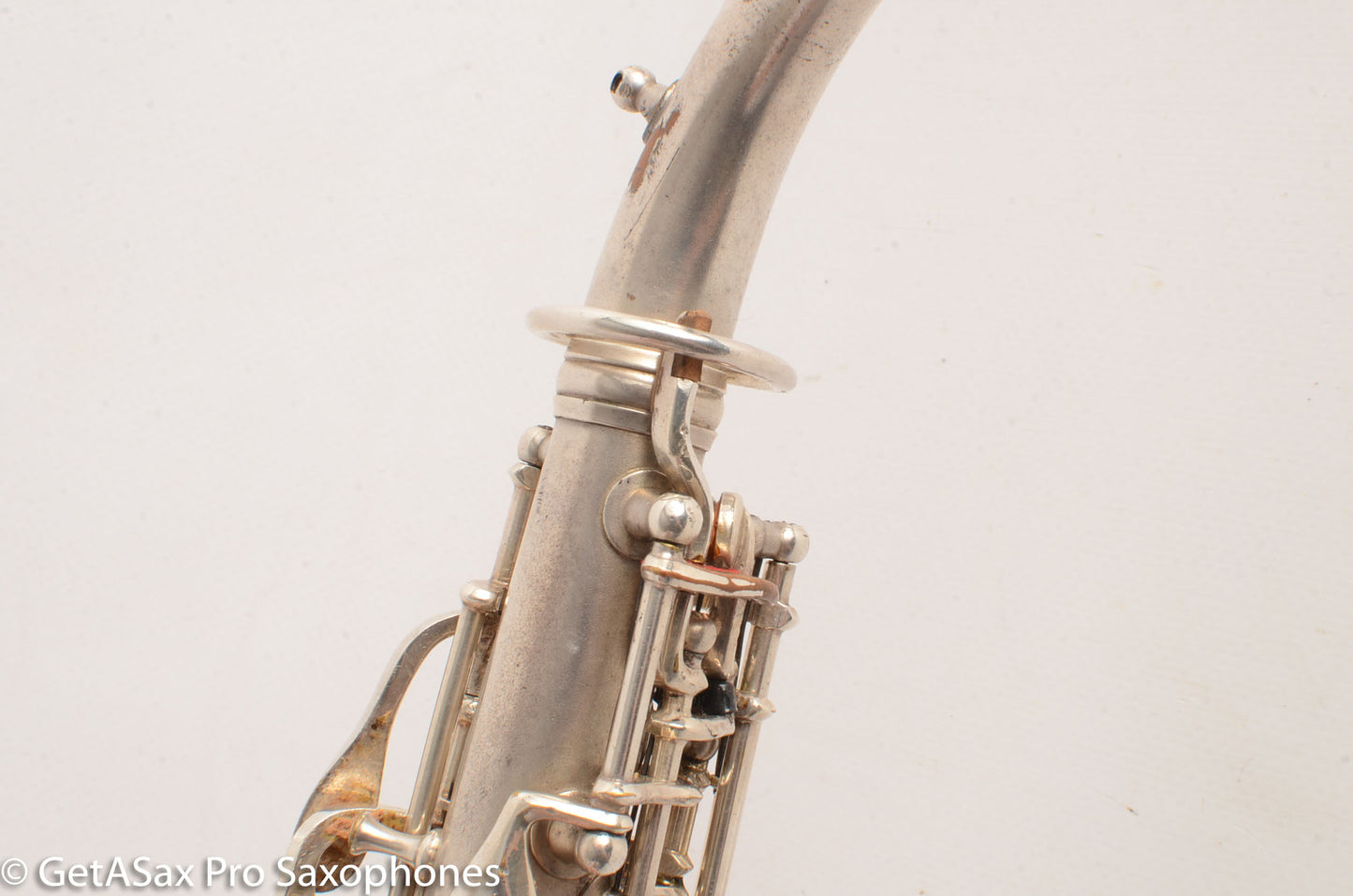 Conn New Wonder 1 Curved Soprano Original Silver 102607 Good Pads High F!