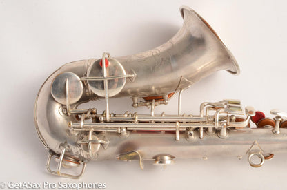 Conn New Wonder 1 Curved Soprano Original Silver 102607 Good Pads High F!