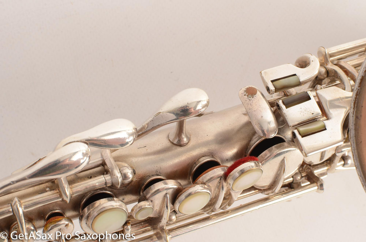 Conn New Wonder 1 Curved Soprano Original Silver 102607 Good Pads High F!