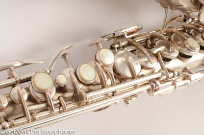 Conn New Wonder 1 Curved Soprano Original Silver 102607 Good Pads High F!