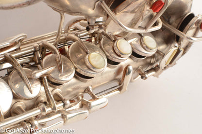 Conn New Wonder 1 Curved Soprano Original Silver 102607 Good Pads High F!