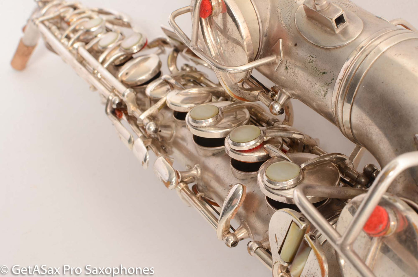 Conn New Wonder 1 Curved Soprano Original Silver 102607 Good Pads High F!