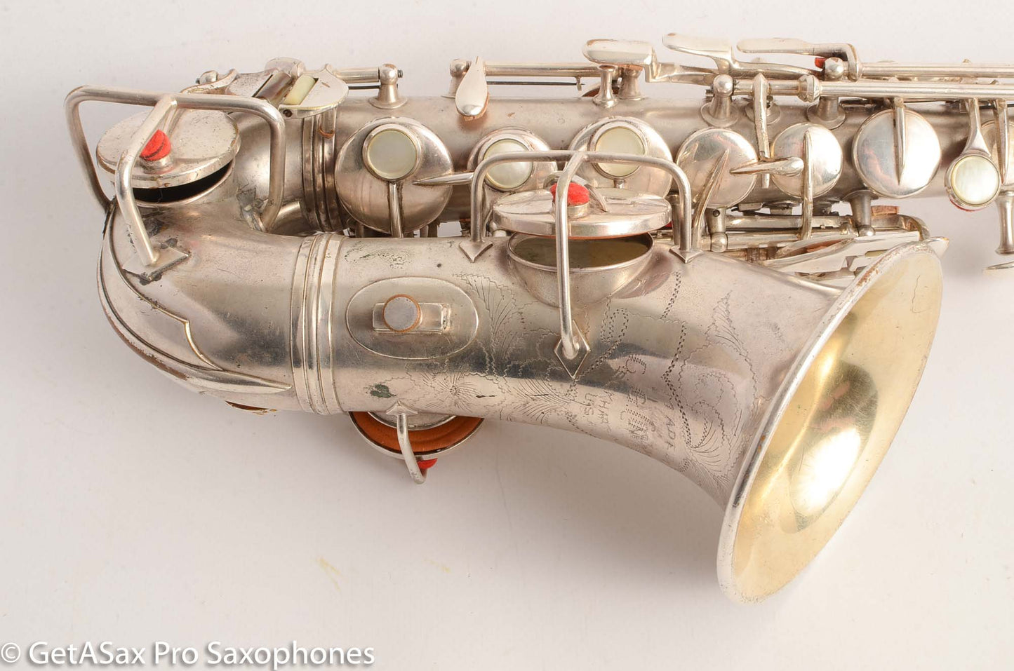 Conn New Wonder 1 Curved Soprano Original Silver 102607 Good Pads High F!