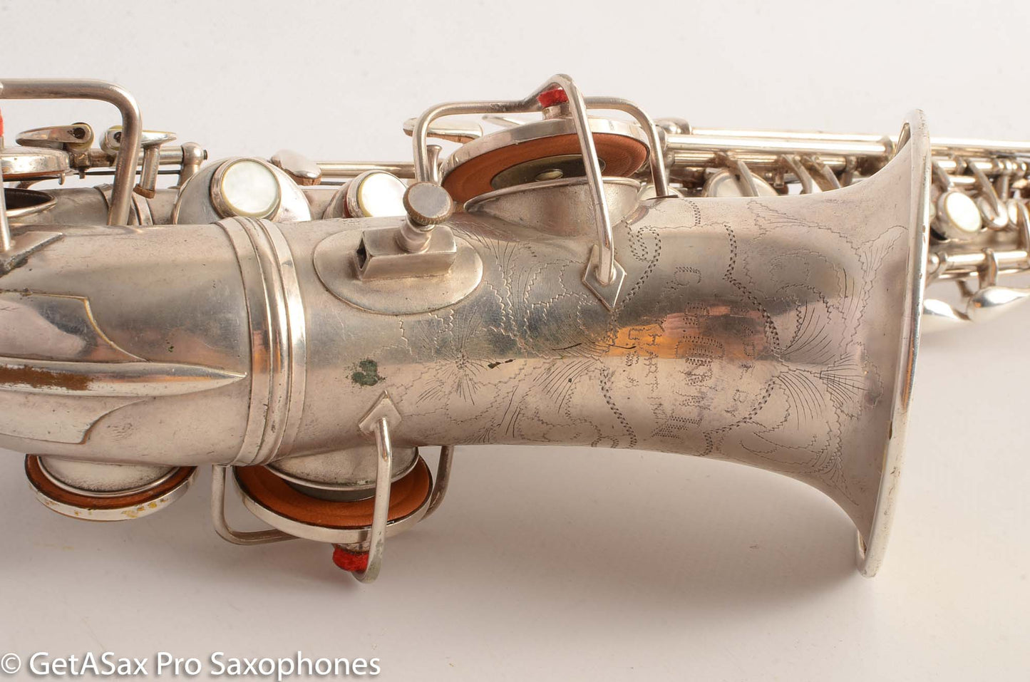 Conn New Wonder 1 Curved Soprano Original Silver 102607 Good Pads High F!