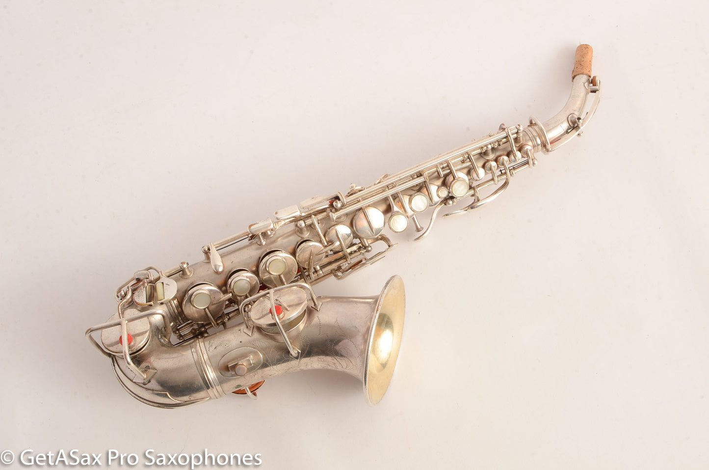 Conn New Wonder 1 Curved Soprano Original Silver 102607 Good Pads High F!