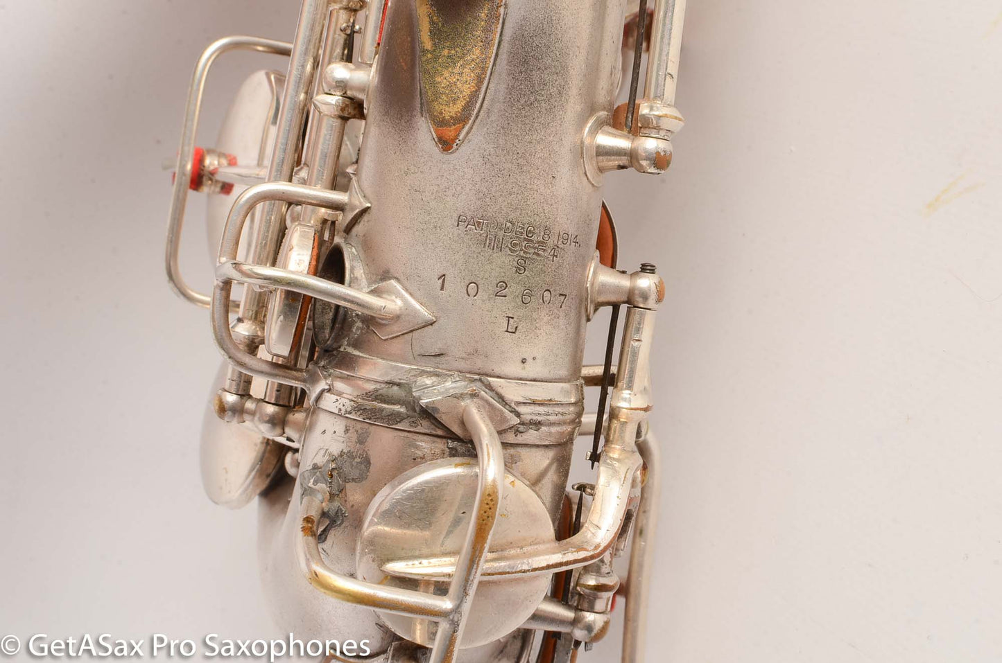 Conn New Wonder 1 Curved Soprano Original Silver 102607 Good Pads High F!