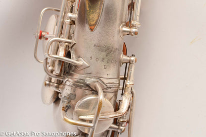 Conn New Wonder 1 Curved Soprano Original Silver 102607 Good Pads High F!