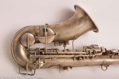 Conn New Wonder 1 Curved Soprano Excellent Condition Original Silver Plate 118598