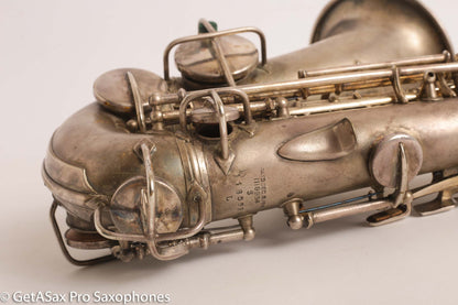 Conn New Wonder 1 Curved Soprano Excellent Condition Original Silver Plate 118598