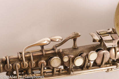 Conn New Wonder 1 Curved Soprano Excellent Condition Original Silver Plate 118598