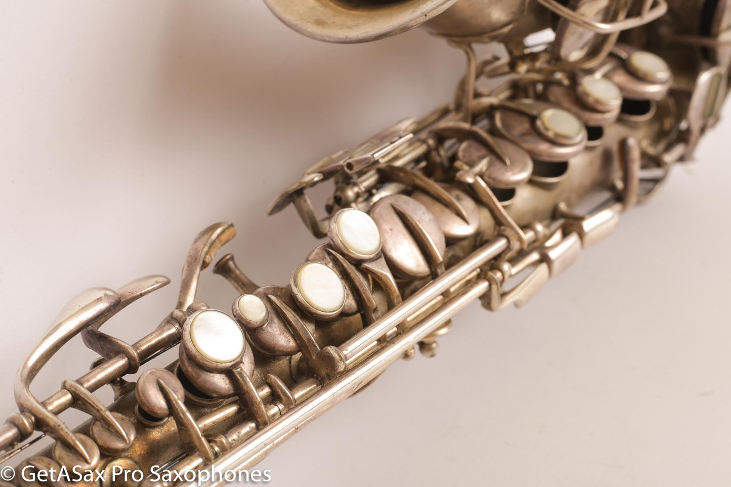 Conn New Wonder 1 Curved Soprano Excellent Condition Original Silver Plate 118598