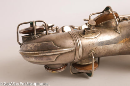 Conn New Wonder 1 Curved Soprano Excellent Condition Original Silver Plate 118598