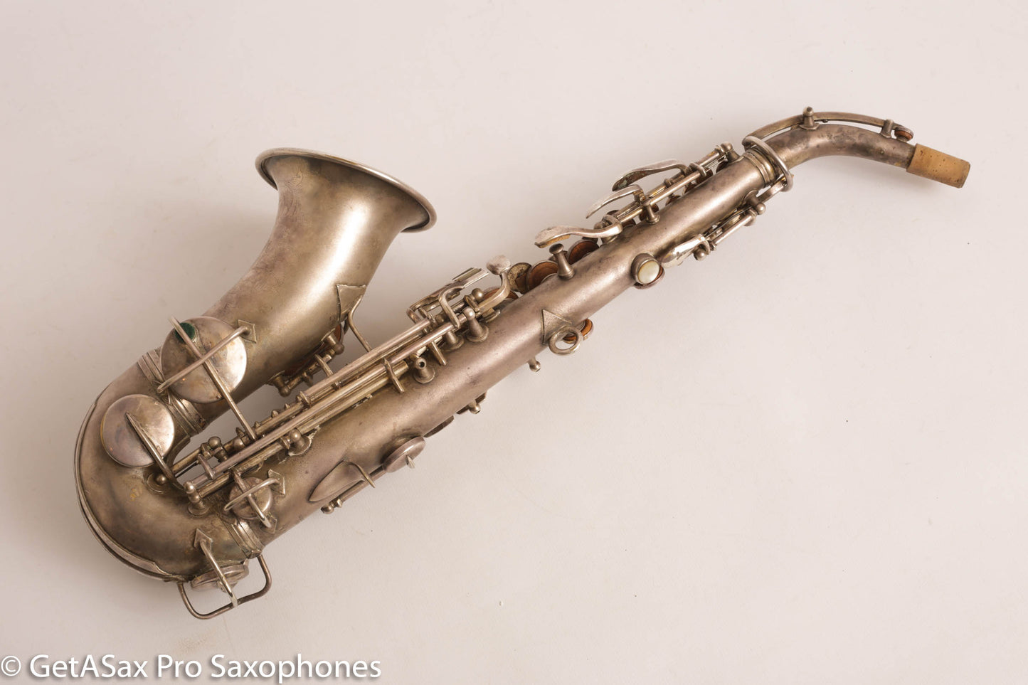 Conn New Wonder 1 Curved Soprano Excellent Condition Original Silver Plate 118598