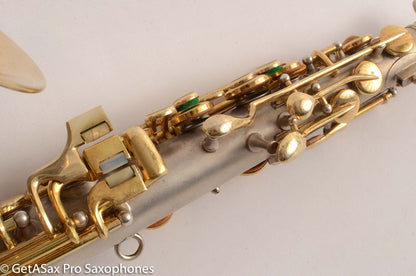Conn New Wonder I Alto Saxophone Silver w/Gold Plate 1923 Good Pads 117847