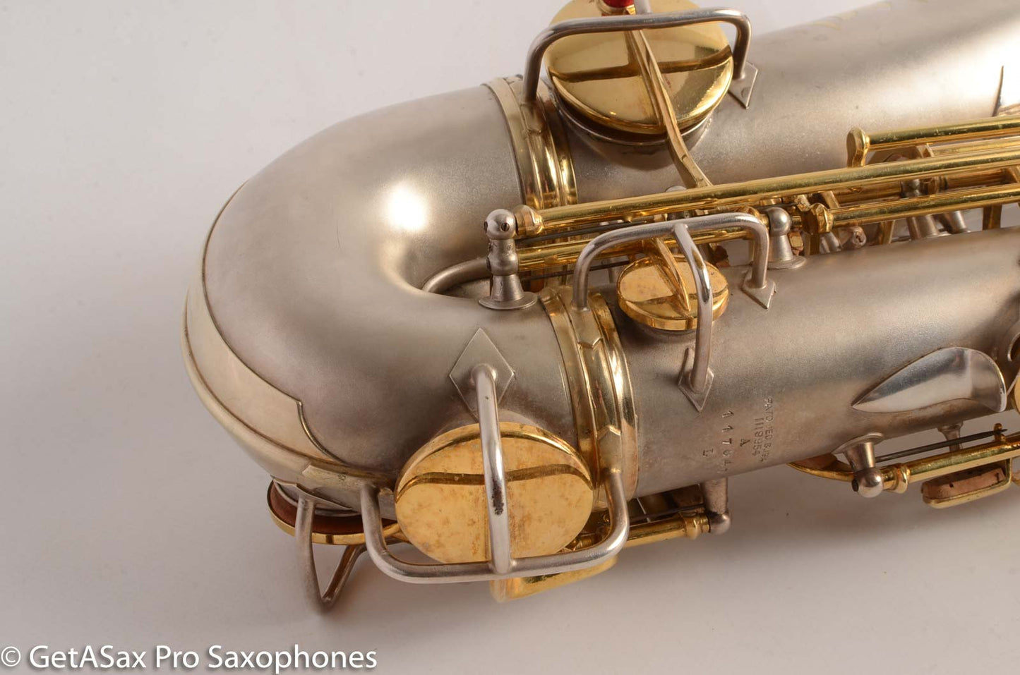 Conn New Wonder I Alto Saxophone Silver w/Gold Plate 1923 Good Pads 117847