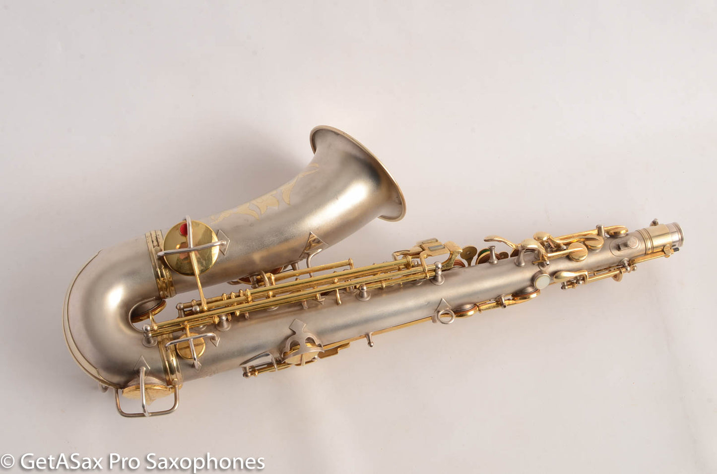 Conn New Wonder I Alto Saxophone Silver w/Gold Plate 1923 Good Pads 117847