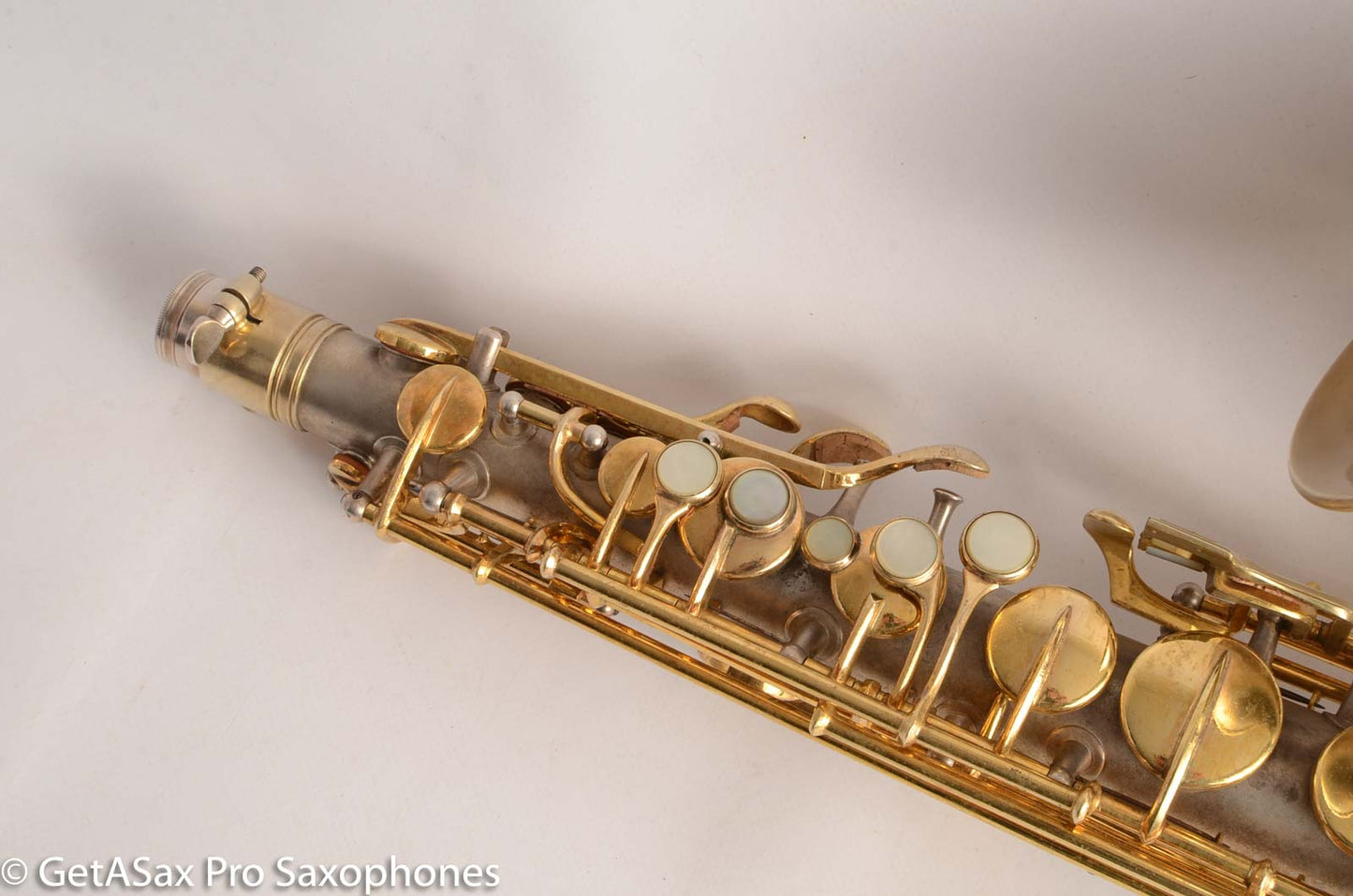 Conn New Wonder I Alto Saxophone Silver w/Gold Plate 1923 Good Pads 117847