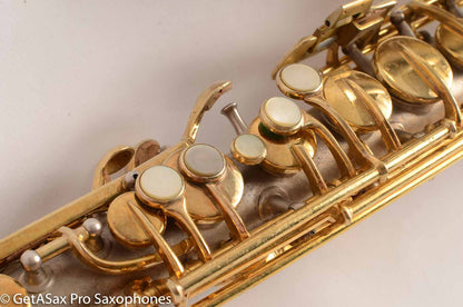 Conn New Wonder I Alto Saxophone Silver w/Gold Plate 1923 Good Pads 117847