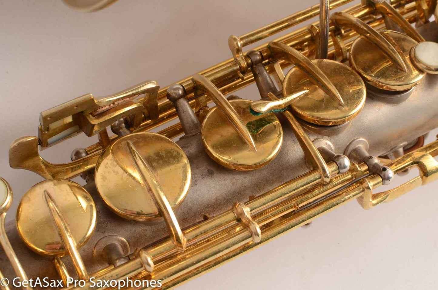 Conn New Wonder I Alto Saxophone Silver w/Gold Plate 1923 Good Pads 117847