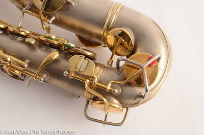 Conn New Wonder I Alto Saxophone Silver w/Gold Plate 1923 Good Pads 117847