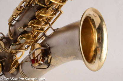 Conn New Wonder I Alto Saxophone Silver w/Gold Plate 1923 Good Pads 117847