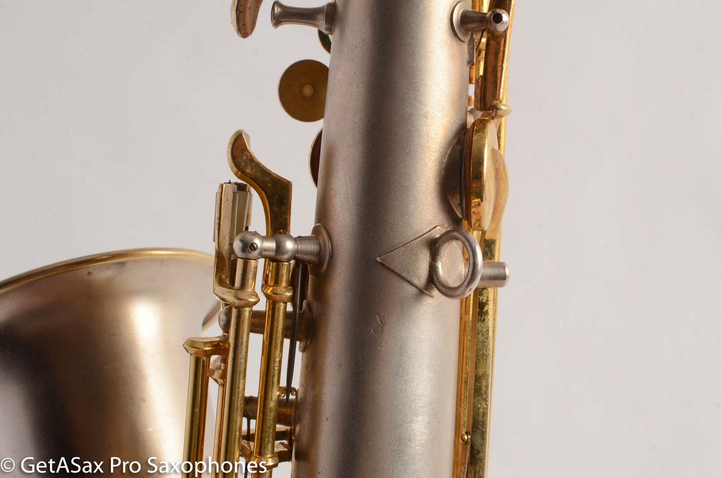 Conn New Wonder I Alto Saxophone Silver w/Gold Plate 1923 Good Pads 117847