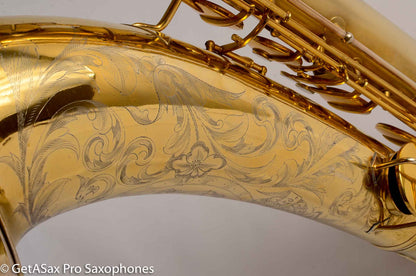 Conn Chu Berry NW1 Baritone Saxophone Gold Plate Stunning Original Gold Added High E-F 104836