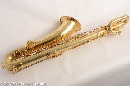 Conn Chu Berry NW1 Baritone Saxophone Gold Plate Stunning Original Gold Added High E-F 104836
