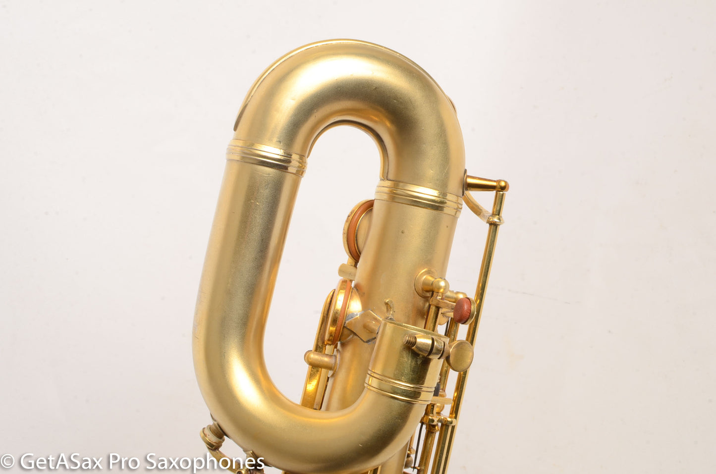 Conn Chu Berry NW1 Baritone Saxophone Gold Plate Stunning Original Gold Added High E-F 104836