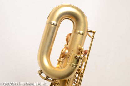 Conn Chu Berry NW1 Baritone Saxophone Gold Plate Stunning Original Gold Added High E-F 104836