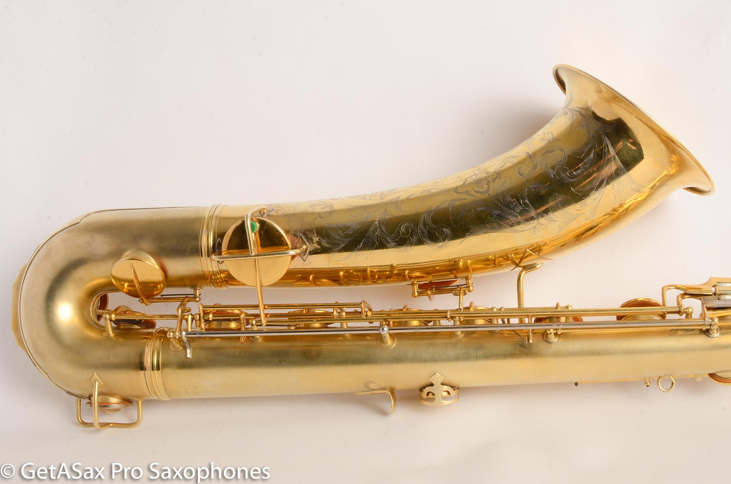 Conn Chu Berry NW1 Baritone Saxophone Gold Plate Stunning Original Gold Added High E-F 104836