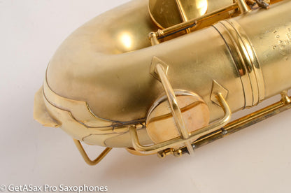 Conn Chu Berry NW1 Baritone Saxophone Gold Plate Stunning Original Gold Added High E-F 104836