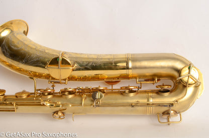 Conn Chu Berry NW1 Baritone Saxophone Gold Plate Stunning Original Gold Added High E-F 104836