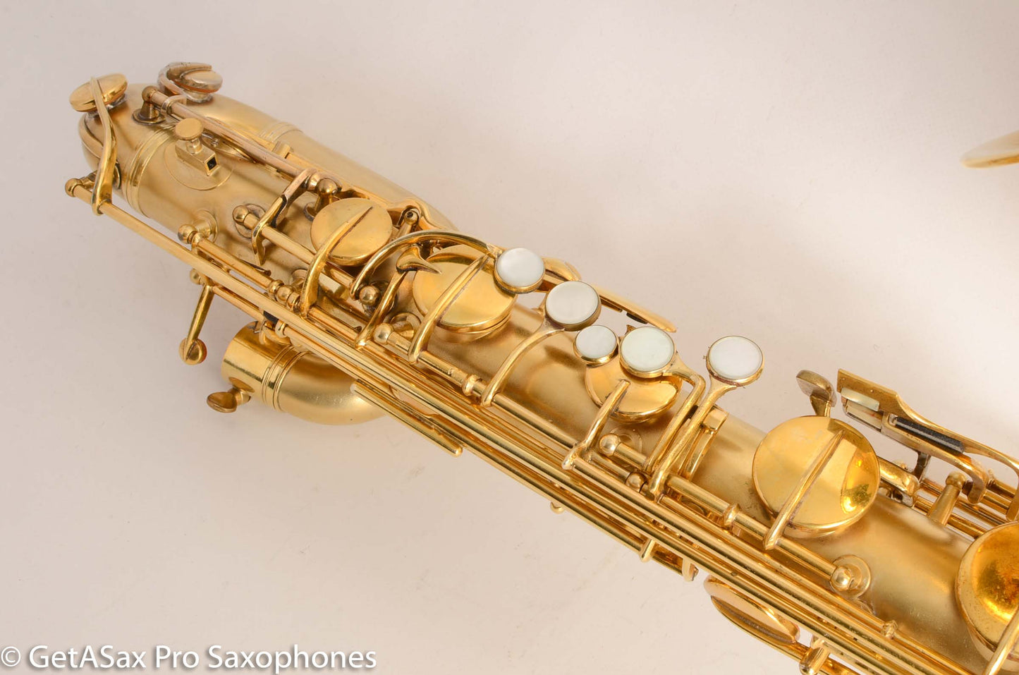 Conn Chu Berry NW1 Baritone Saxophone Gold Plate Stunning Original Gold Added High E-F 104836