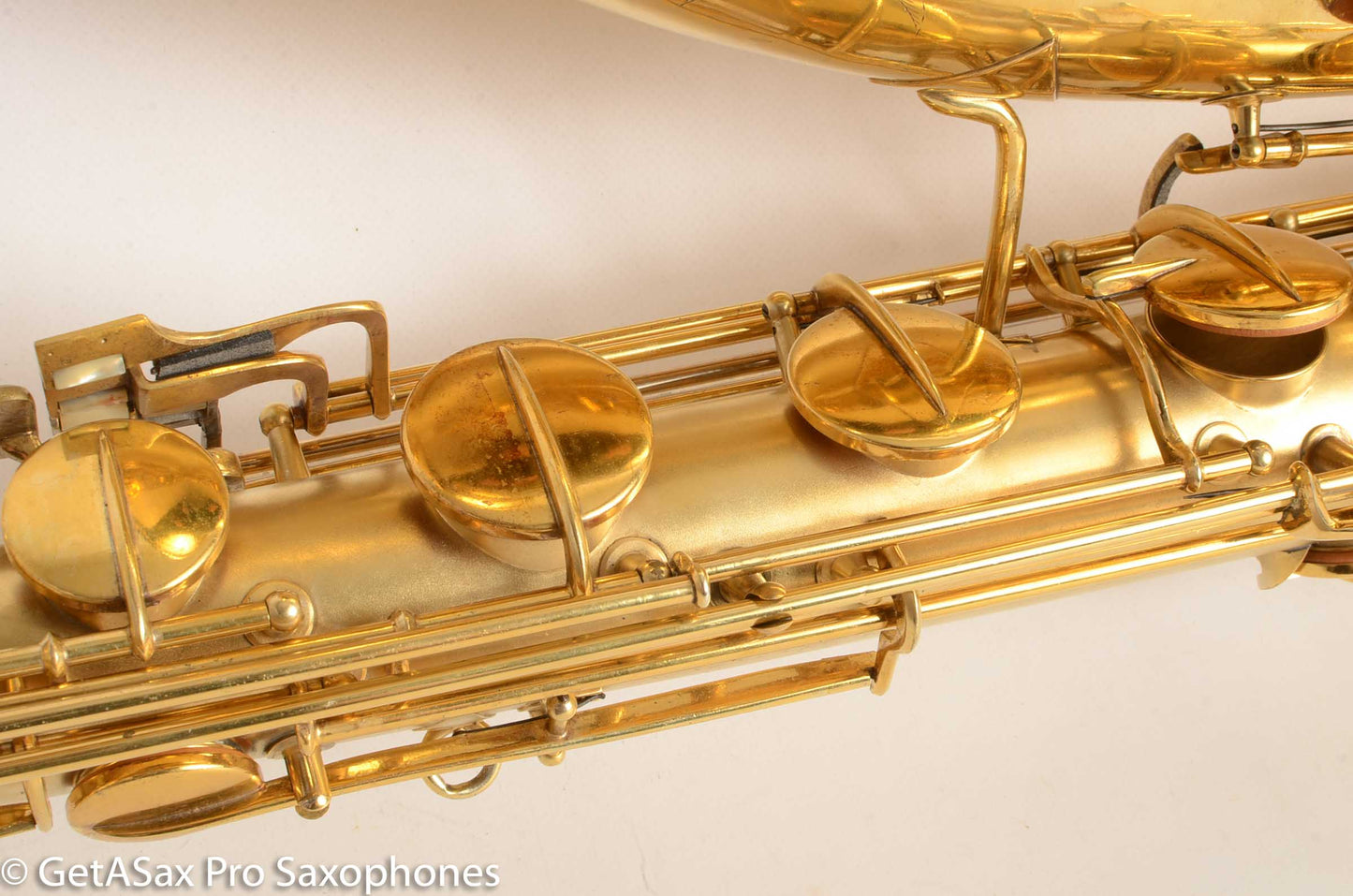 Conn Chu Berry NW1 Baritone Saxophone Gold Plate Stunning Original Gold Added High E-F 104836