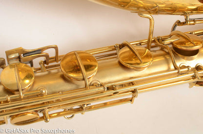 Conn Chu Berry NW1 Baritone Saxophone Gold Plate Stunning Original Gold Added High E-F 104836