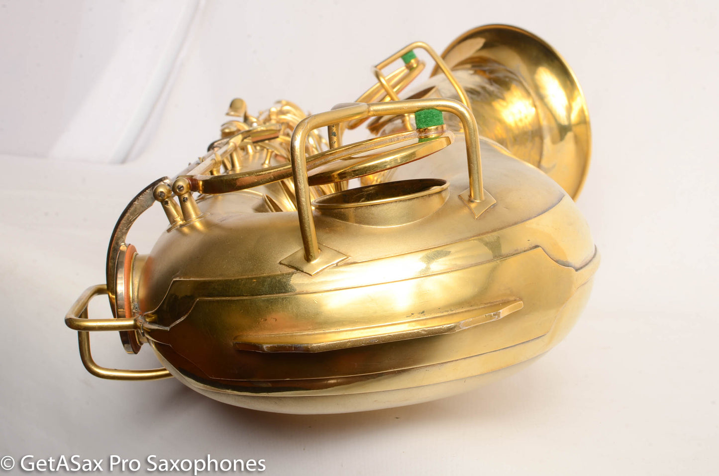 Conn Chu Berry NW1 Baritone Saxophone Gold Plate Stunning Original Gold Added High E-F 104836