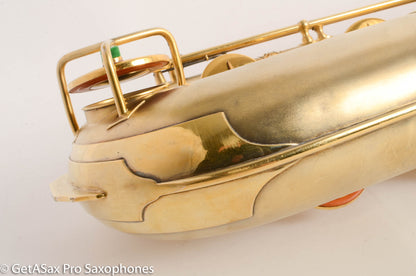 Conn Chu Berry NW1 Baritone Saxophone Gold Plate Stunning Original Gold Added High E-F 104836
