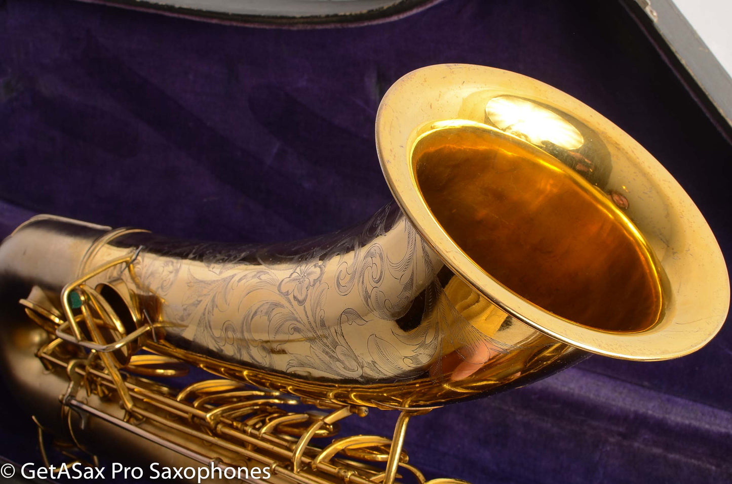 Conn Chu Berry NW1 Baritone Saxophone Gold Plate Stunning Original Gold Added High E-F 104836