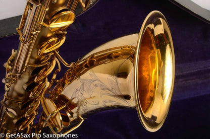 Conn Chu Berry NW1 Baritone Saxophone Gold Plate Stunning Original Gold Added High E-F 104836