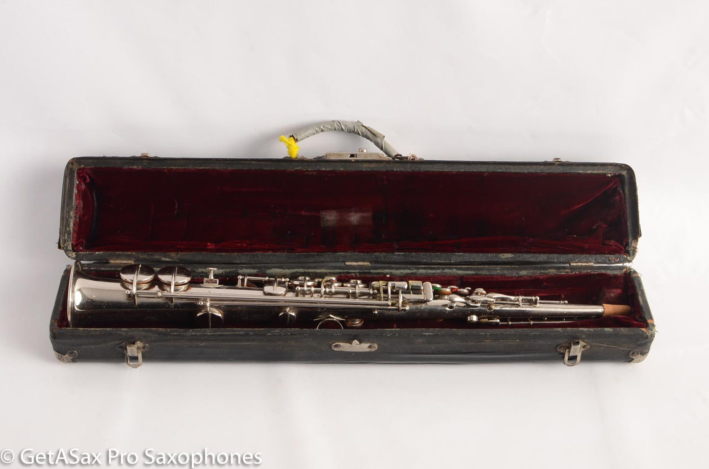 Conn New Wonder I ‘Chu Berry’ Soprano Saxophone 1924 Original Nickel Plate 139494