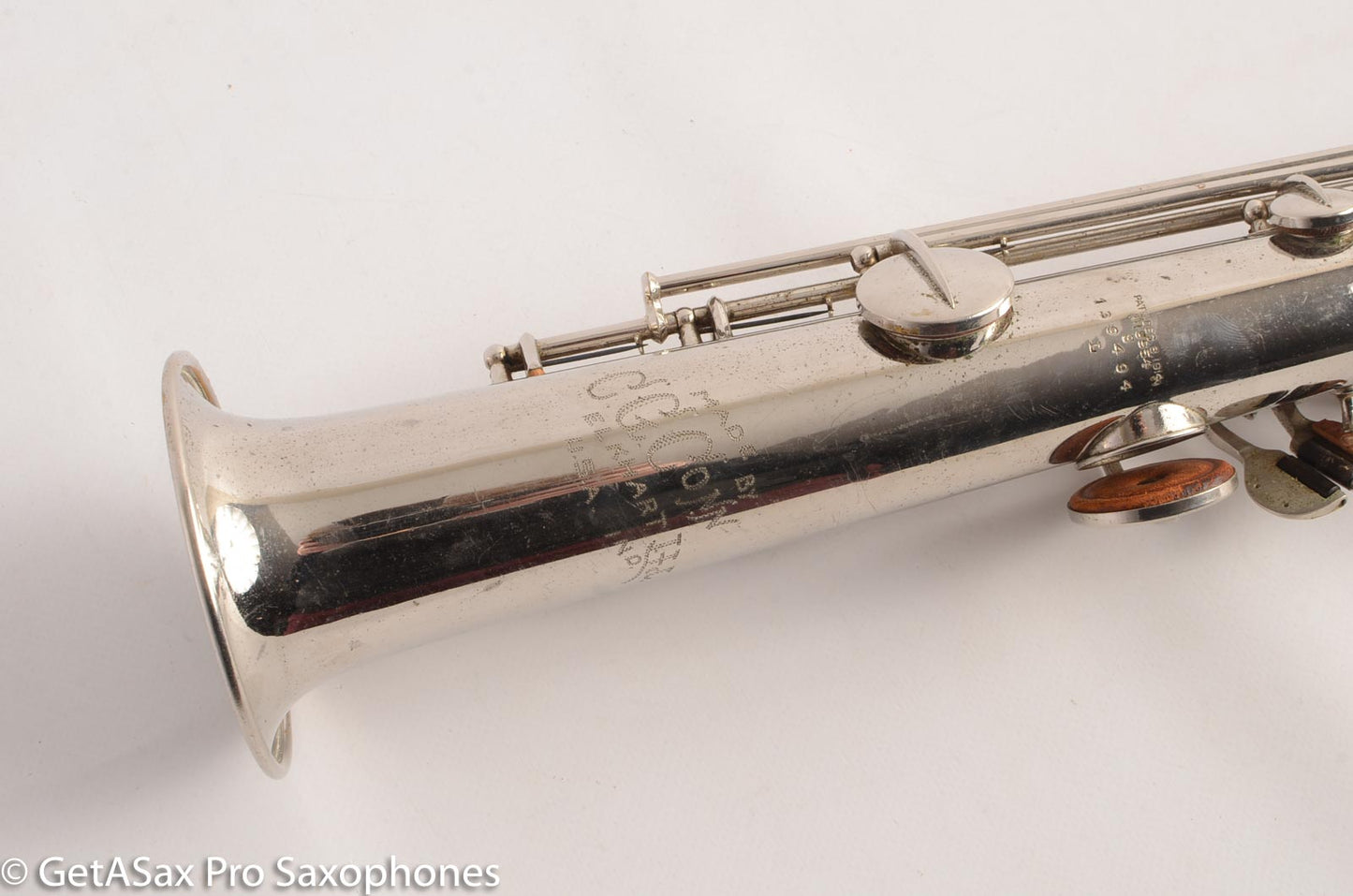 Conn New Wonder I ‘Chu Berry’ Soprano Saxophone 1924 Original Nickel Plate 139494