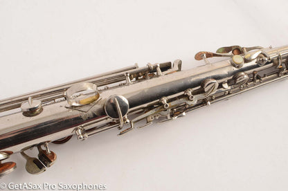 Conn New Wonder I ‘Chu Berry’ Soprano Saxophone 1924 Original Nickel Plate 139494
