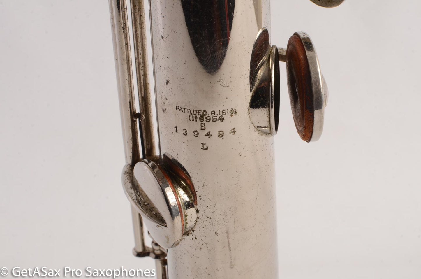 Conn New Wonder I ‘Chu Berry’ Soprano Saxophone 1924 Original Nickel Plate 139494