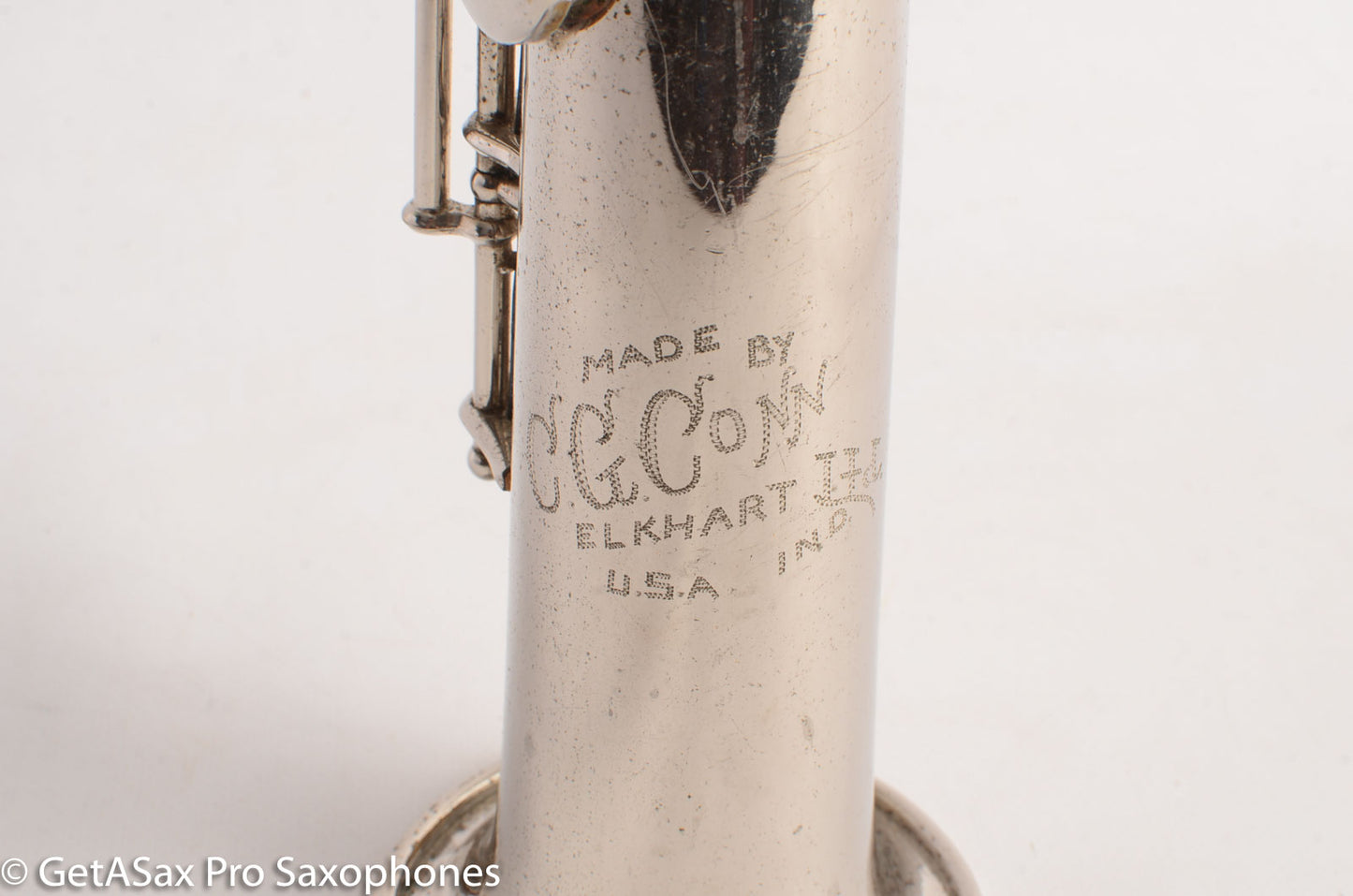 Conn New Wonder I ‘Chu Berry’ Soprano Saxophone 1924 Original Nickel Plate 139494