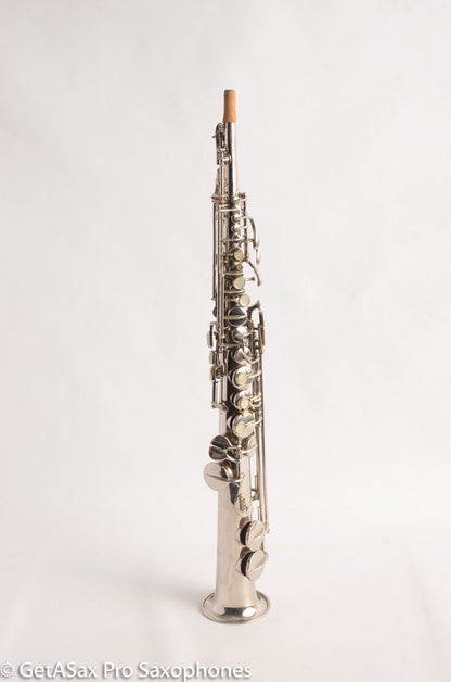 Conn New Wonder I ‘Chu Berry’ Soprano Saxophone 1924 Original Nickel Plate 139494
