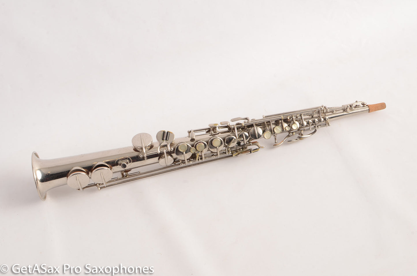 Conn New Wonder I ‘Chu Berry’ Soprano Saxophone 1924 Original Nickel Plate 139494