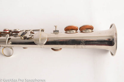 Conn New Wonder I ‘Chu Berry’ Soprano Saxophone 1924 Original Nickel Plate 139494