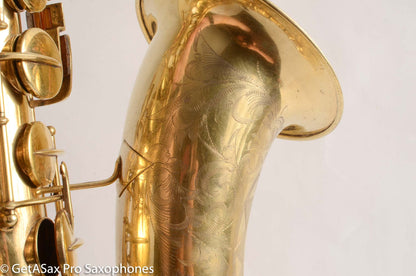 Conn Chu Berry New Wonder 1 Tenor Saxophone Burnished Gold Plate Portrait 1924